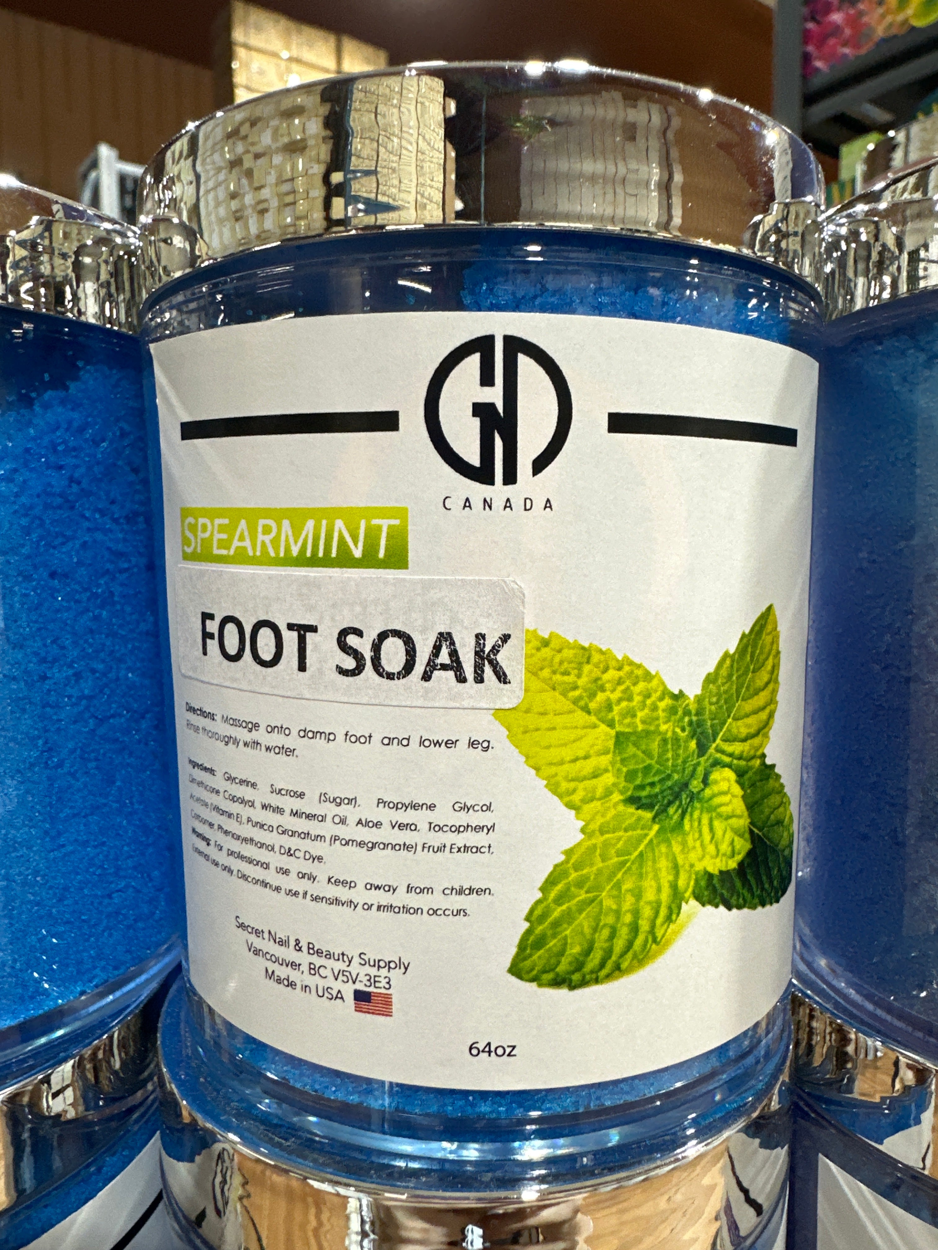 GND FOOT SOAK 16 OZ