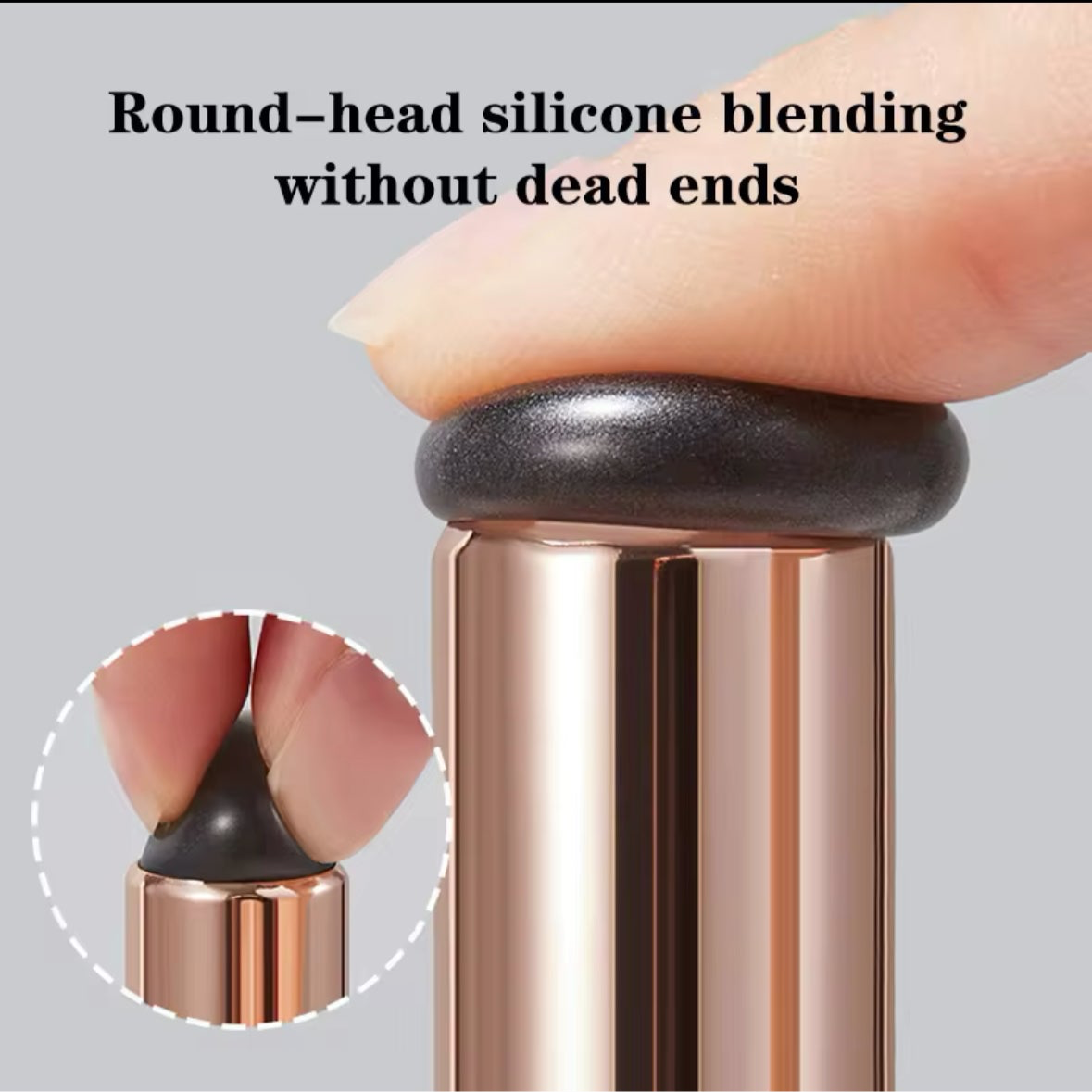 NAIL ART SILICONE CHROME POWDER APPLICATOR