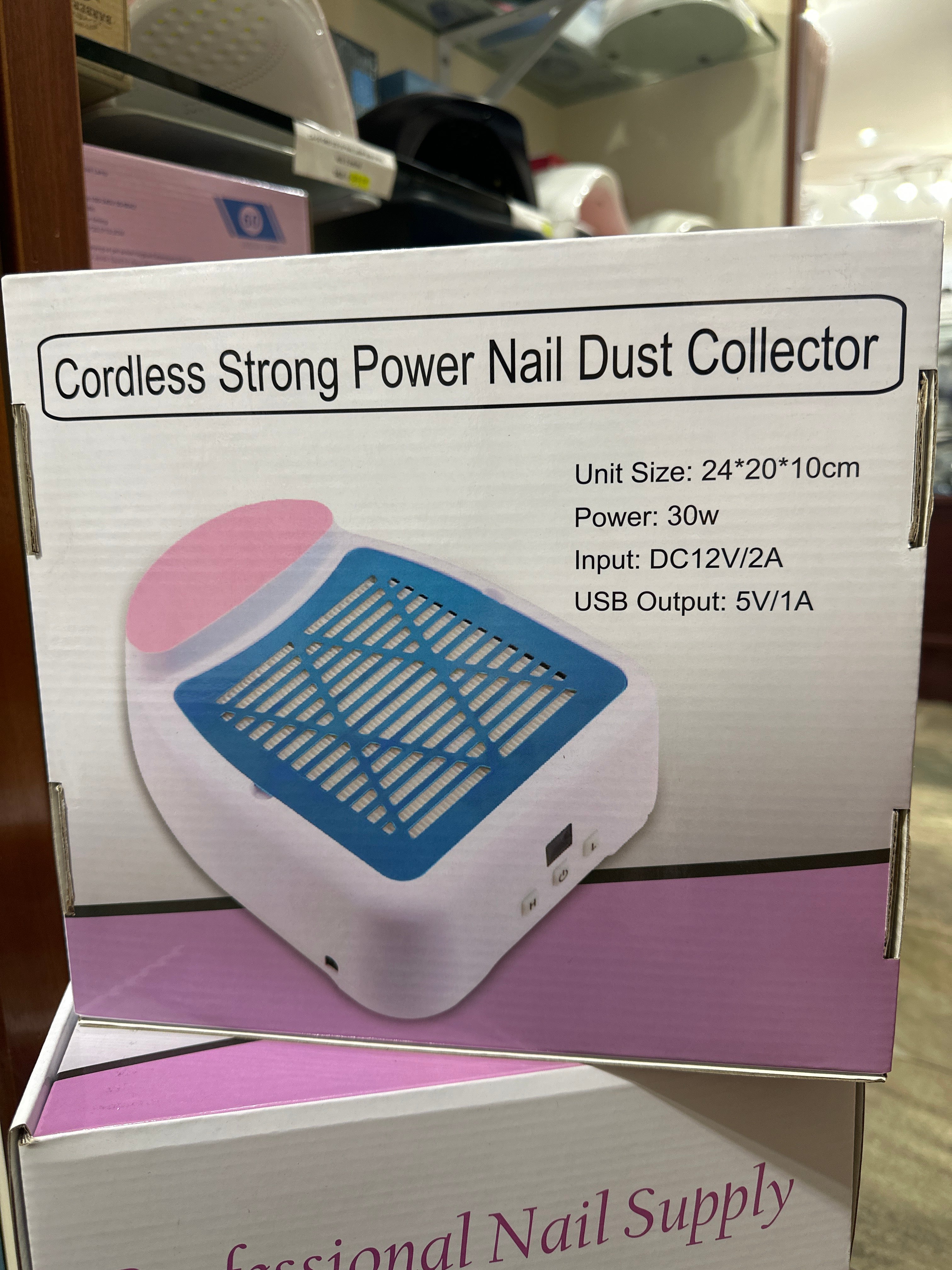 US-339 NAIL DUST COLLECTOR-CORDLESS STRONG