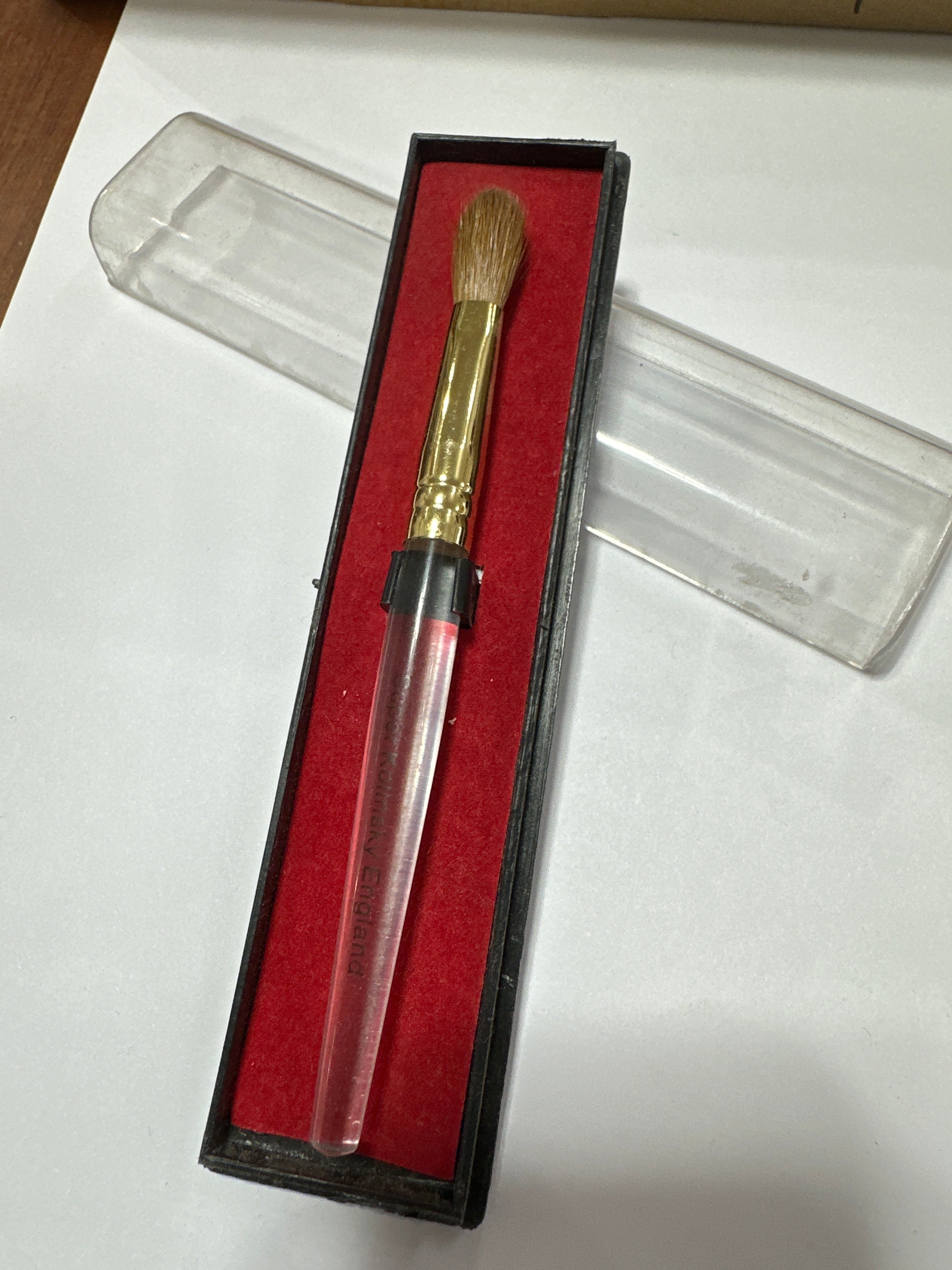 SUPER KOLINSKY ENGLAND ACRYLIC BRUSH #16