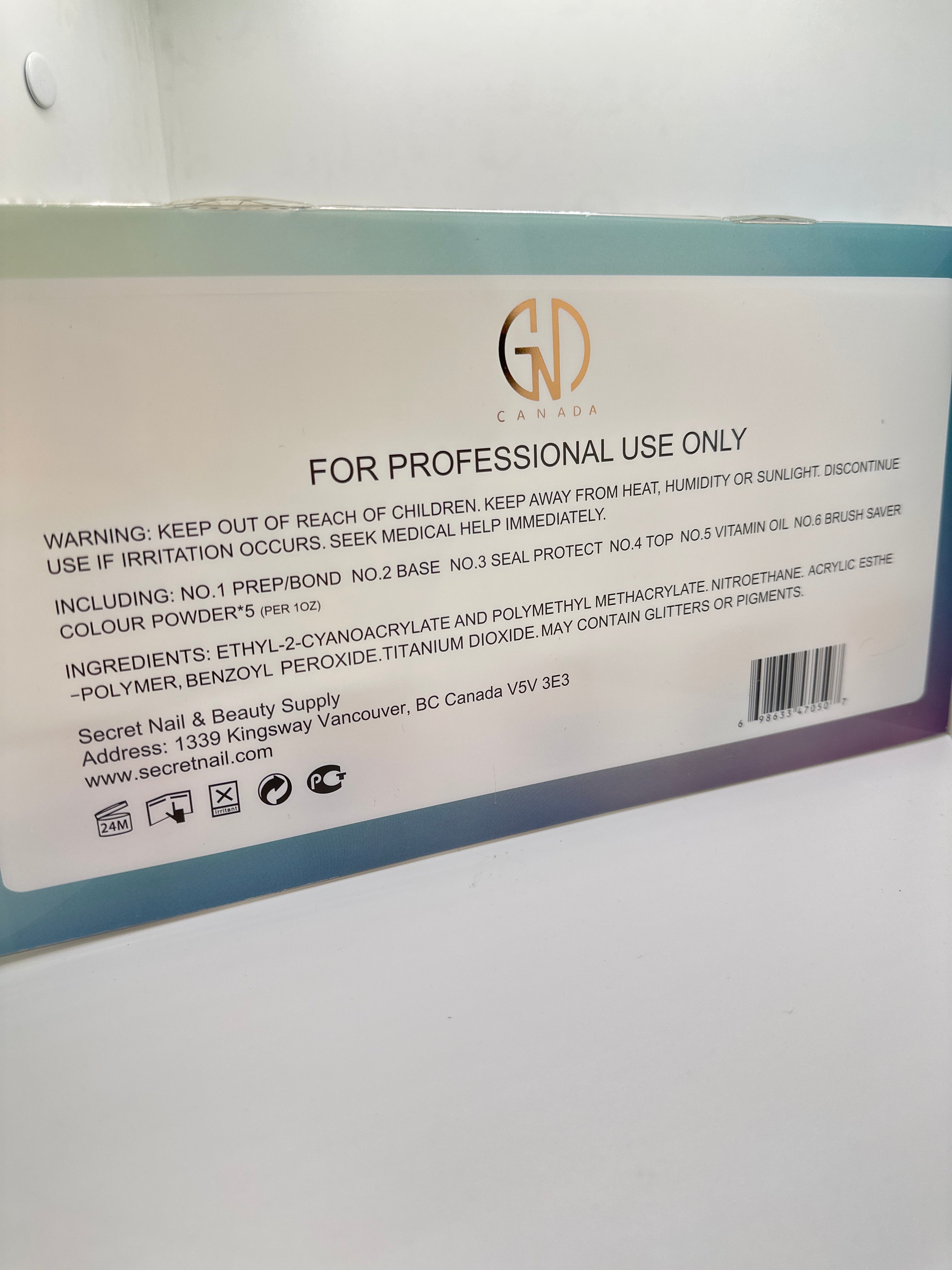 GND DIP POWDER FRENCH KIT + 1 free GND DIP Tray