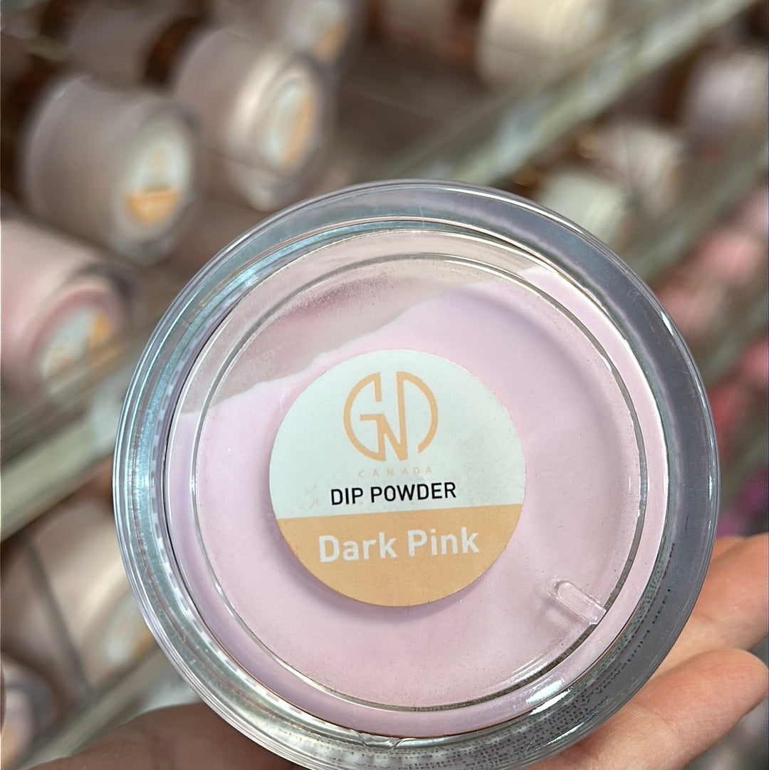 GND DIP POWDER 4 OZ-DARK PINK