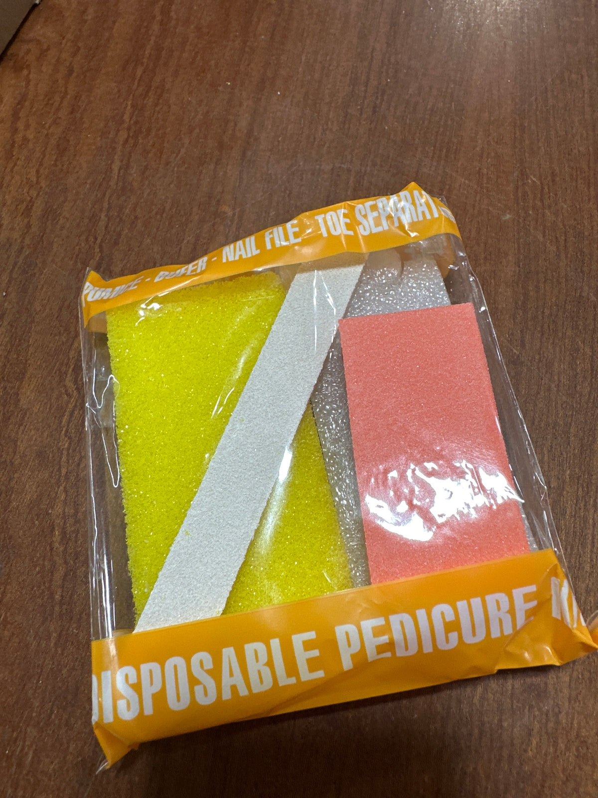 GND DISPOSABLE PEDICURE KIT-EACH