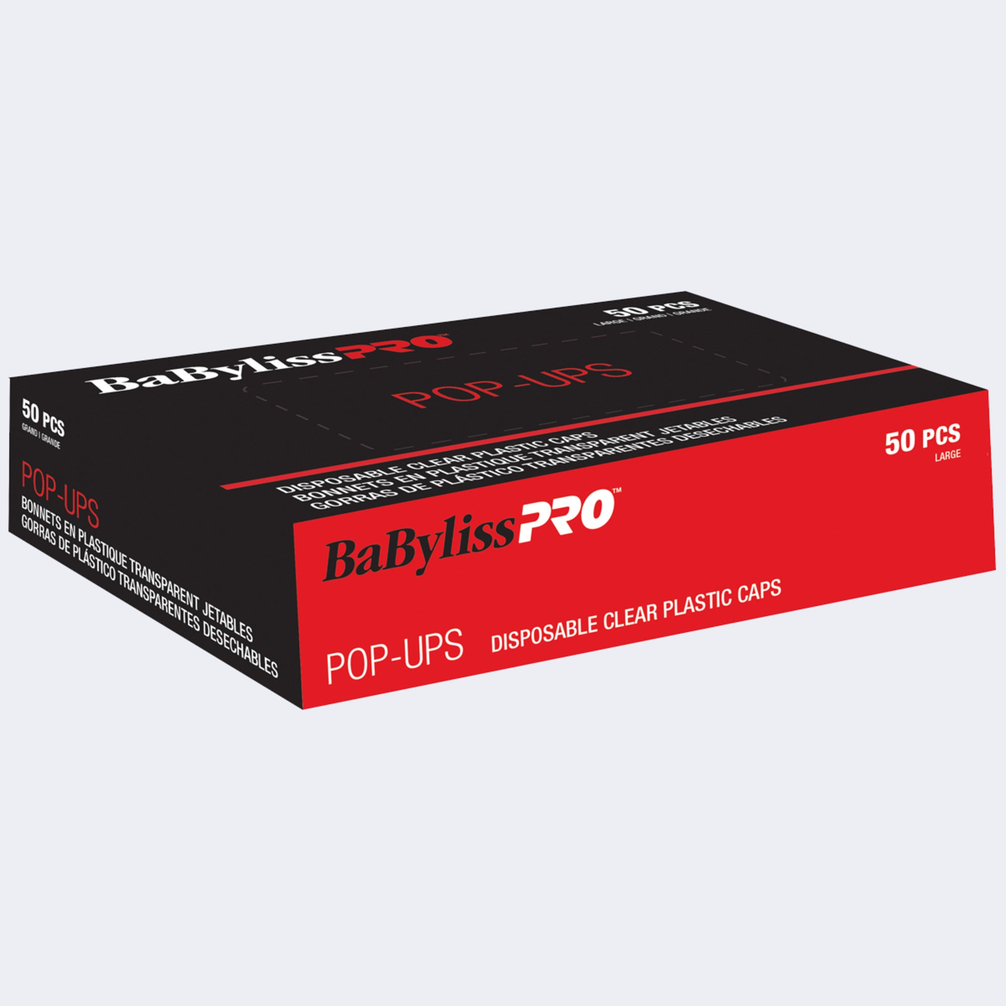 BES620UCC BABYLISSPRO POP-UPS DISPOSABLE CAPS - 50/BOX - Secret Nail & Beauty Supply