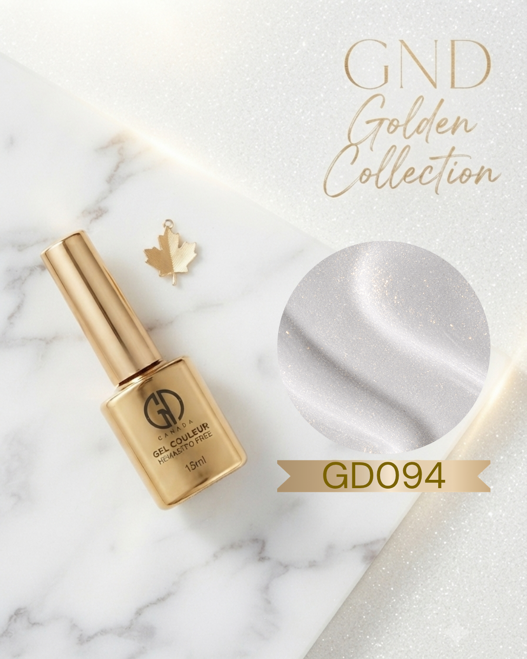 GND GOLDEN GEL COULEUR - GD094 - Secret Nail & Beauty Supply