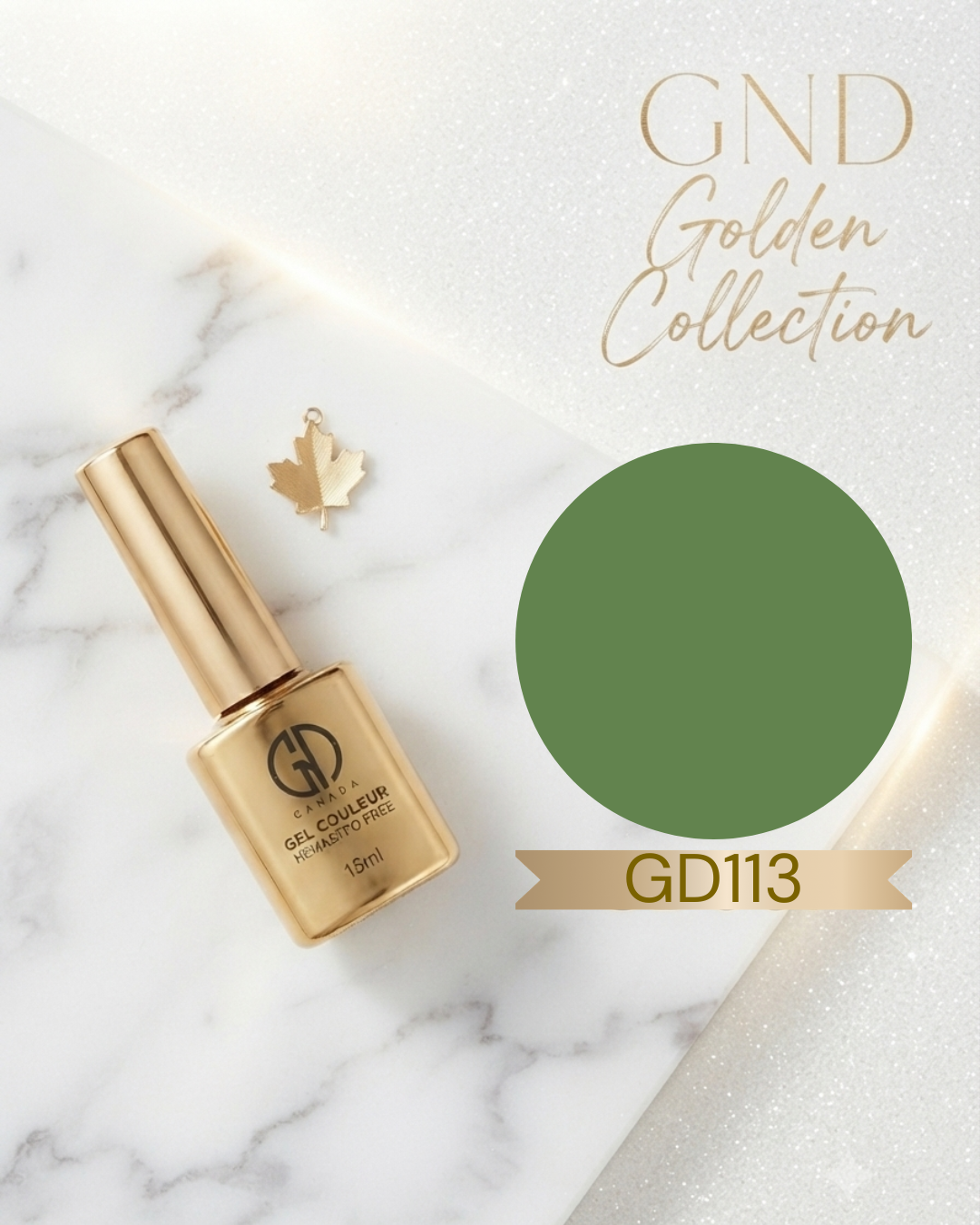 GND GOLDEN GEL COULEUR - GD113 - Secret Nail & Beauty Supply