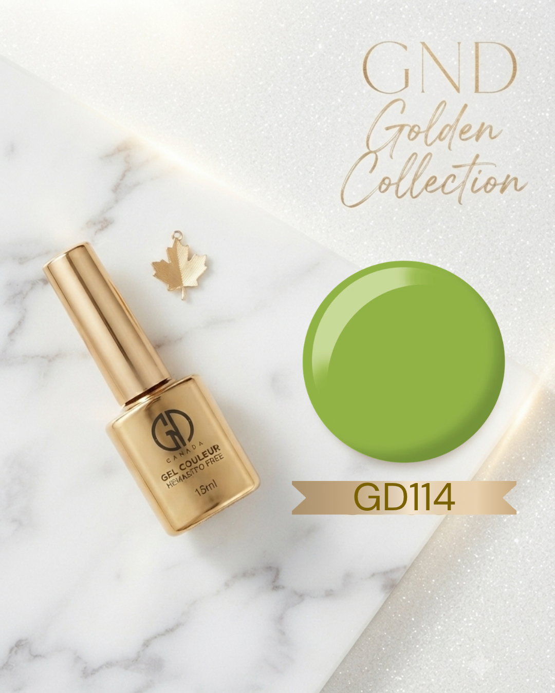GND GOLDEN GEL COULEUR - GD114 - Secret Nail & Beauty Supply