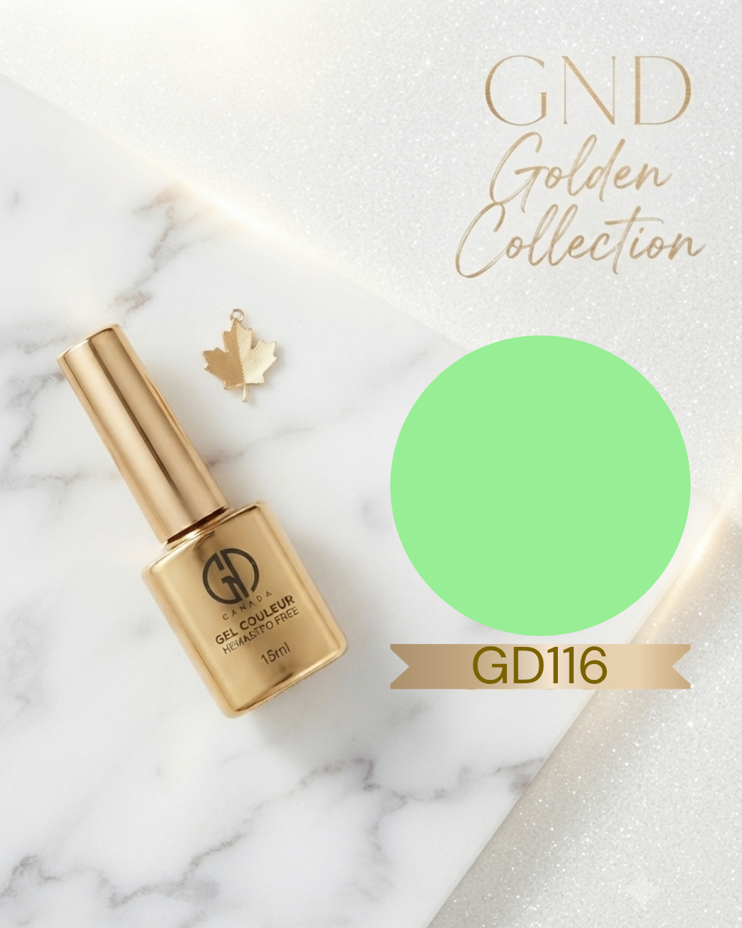 GND GOLDEN GEL COULEUR - GD116 - Secret Nail & Beauty Supply