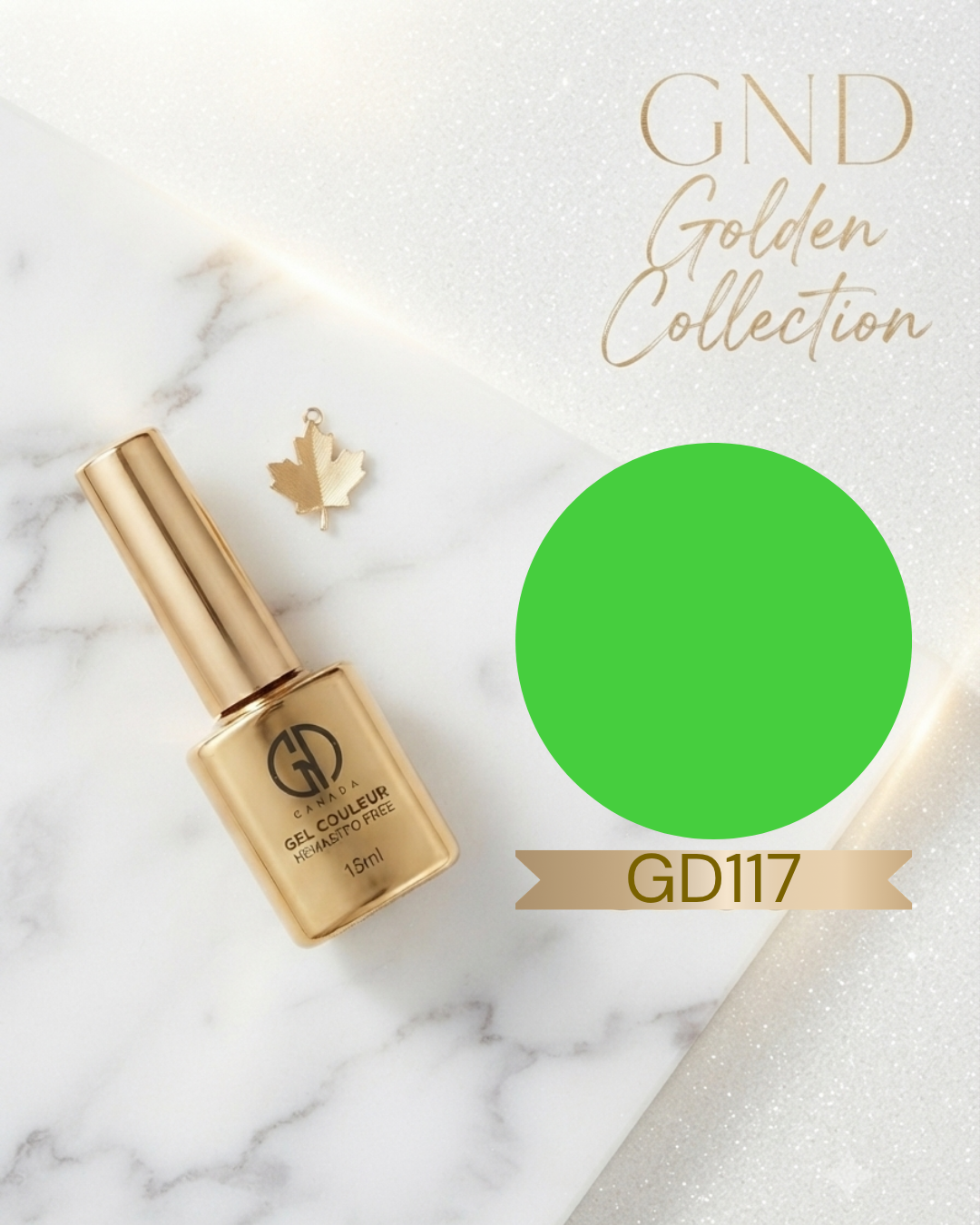 GND GOLDEN GEL COULEUR - GD117 - Secret Nail & Beauty Supply