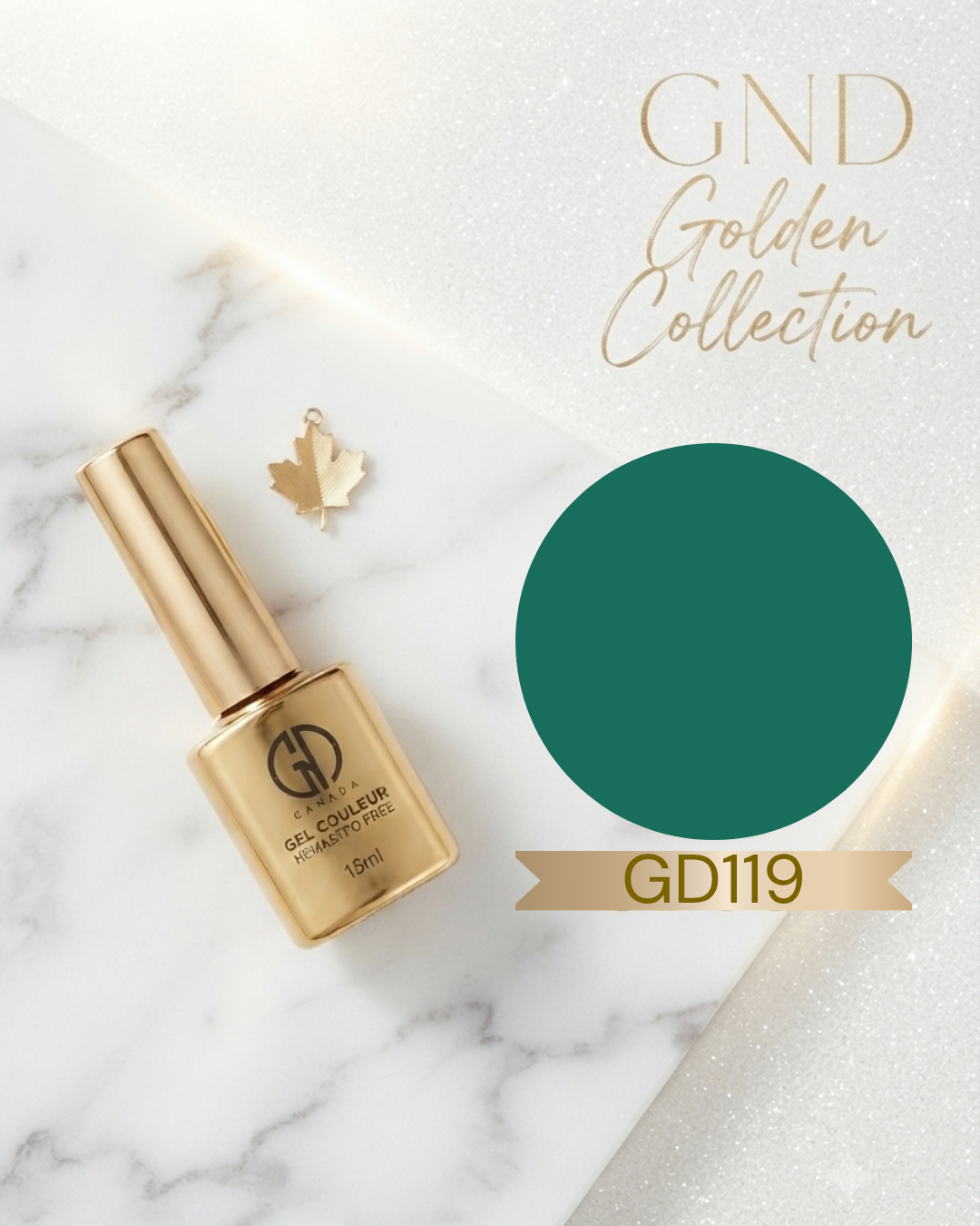GND GOLDEN GEL COULEUR - GD119 - Secret Nail & Beauty Supply