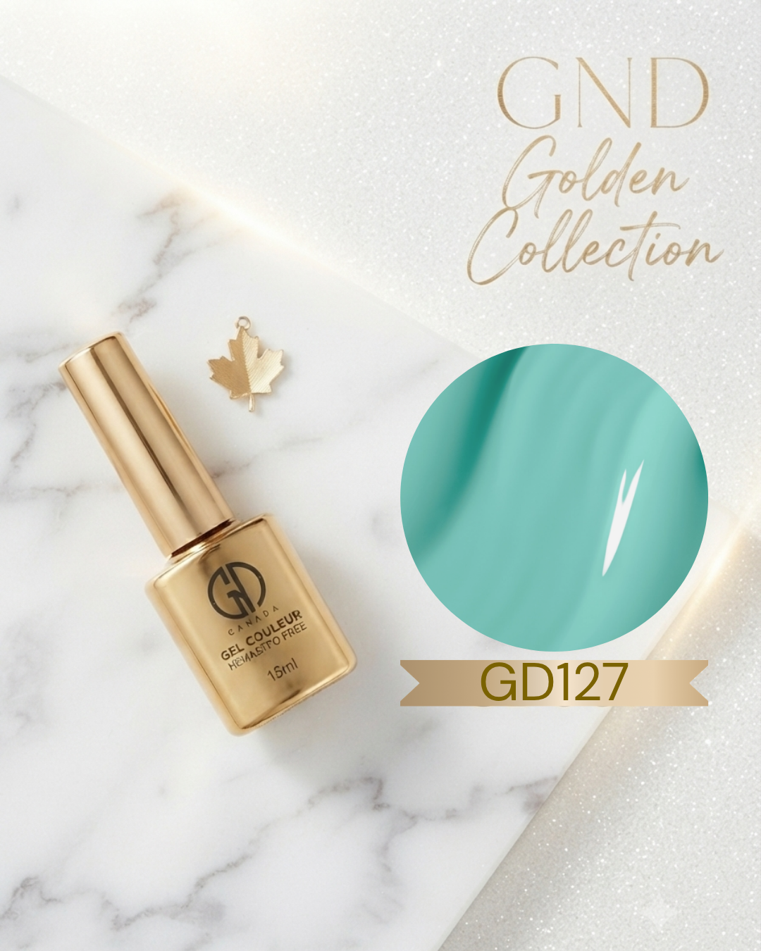 GND GOLDEN GEL COULEUR - GD127 - Secret Nail & Beauty Supply
