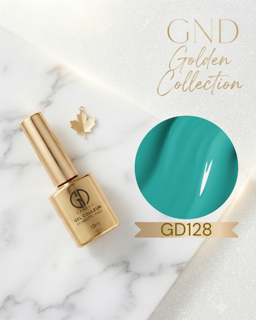 GND GOLDEN GEL COULEUR - GD128 - Secret Nail & Beauty Supply