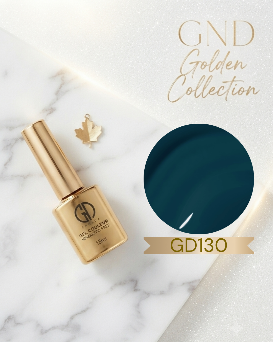 GND GOLDEN GEL COULEUR - GD130 - Secret Nail & Beauty Supply