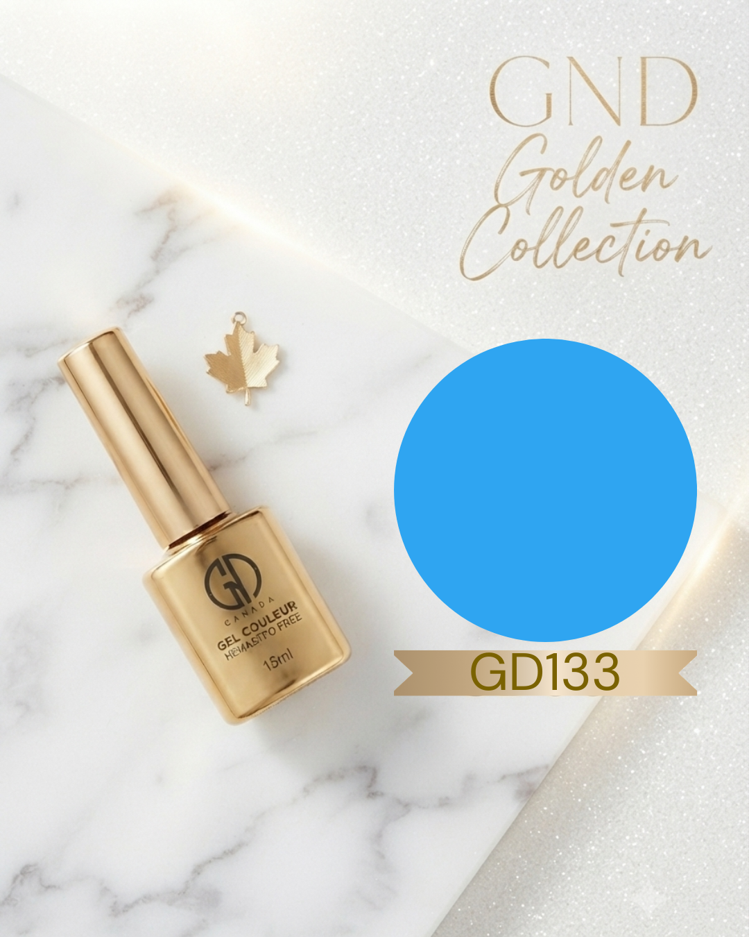 GND GOLDEN GEL COULEUR - GD133 - Secret Nail & Beauty Supply