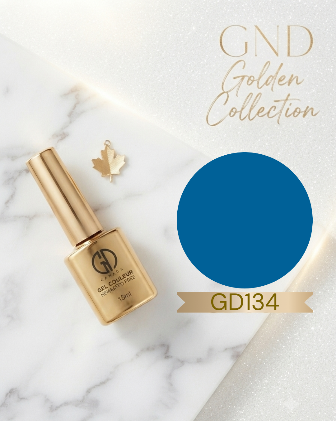 GND GOLDEN GEL COULEUR - GD134 - Secret Nail & Beauty Supply