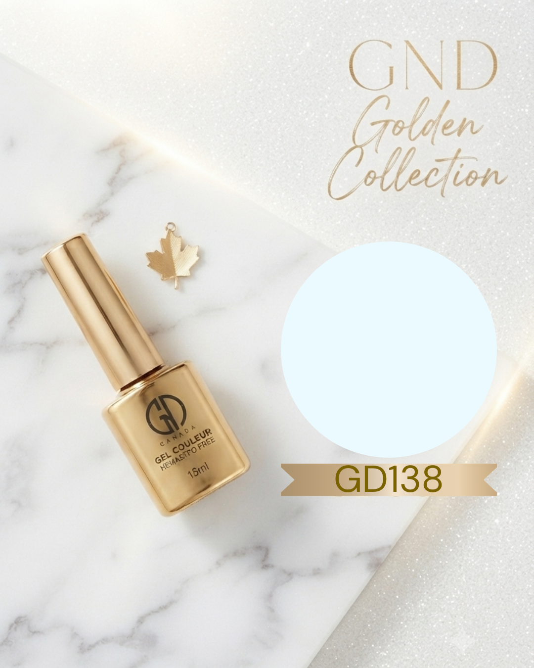 GND GOLDEN GEL COULEUR - GD138 - Secret Nail & Beauty Supply