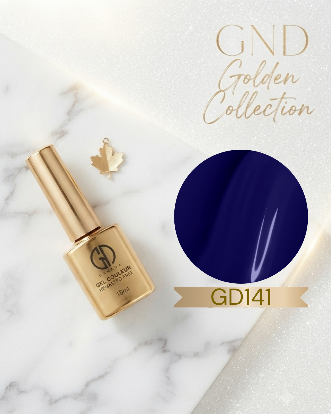 GND GOLDEN GEL COULEUR - GD141 - Secret Nail & Beauty Supply