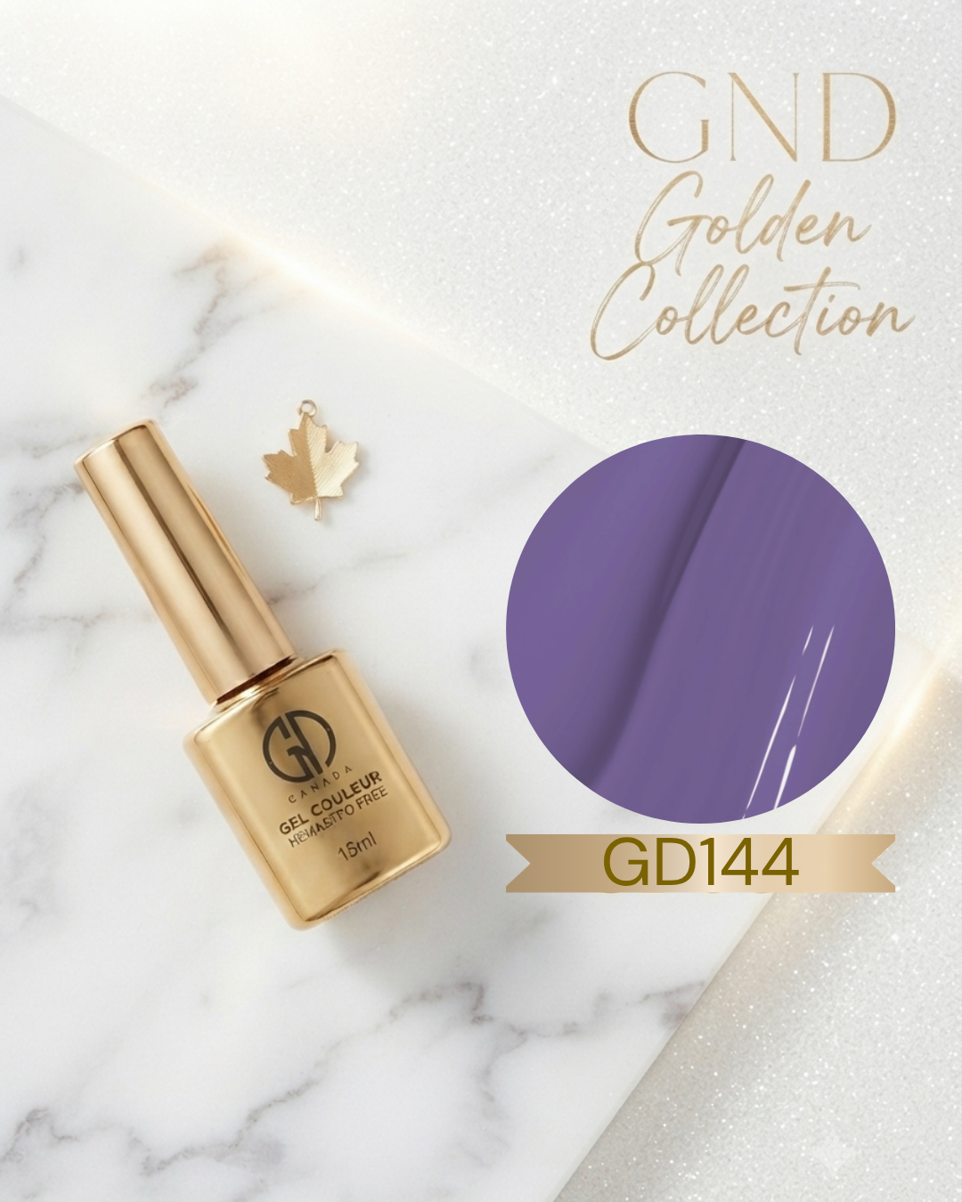 GND GOLDEN GEL COULEUR - GD144 - Secret Nail & Beauty Supply