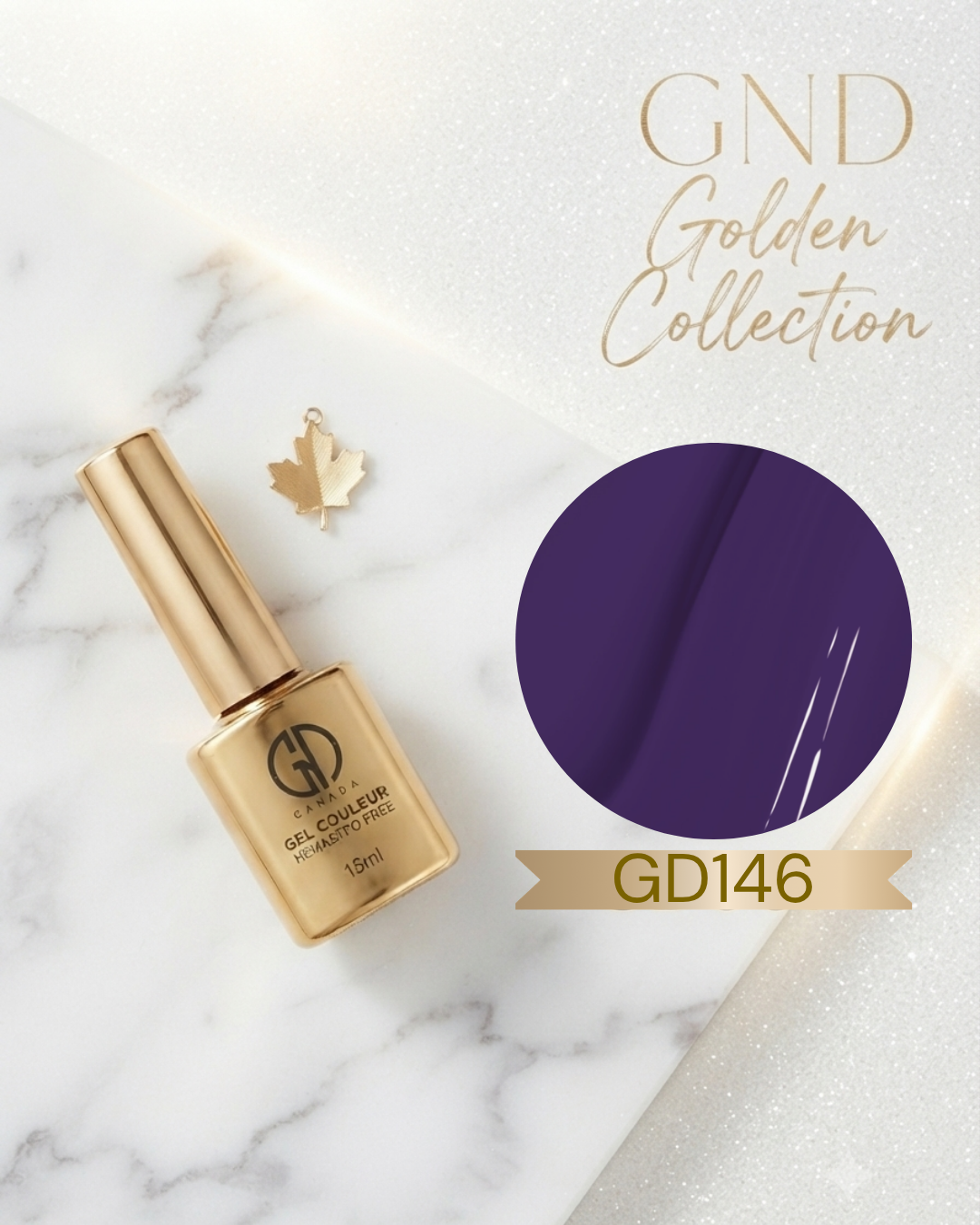 GND GOLDEN GEL COULEUR - GD146 - Secret Nail & Beauty Supply