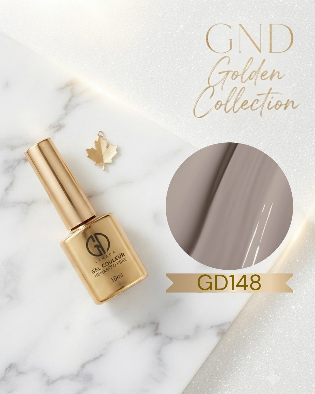 GND GOLDEN GEL COULEUR - GD148 - Secret Nail & Beauty Supply