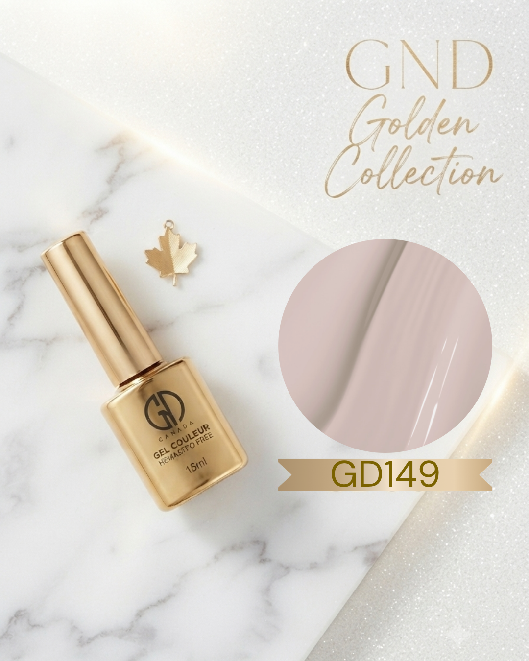 GND GOLDEN GEL COULEUR - GD149 - Secret Nail & Beauty Supply