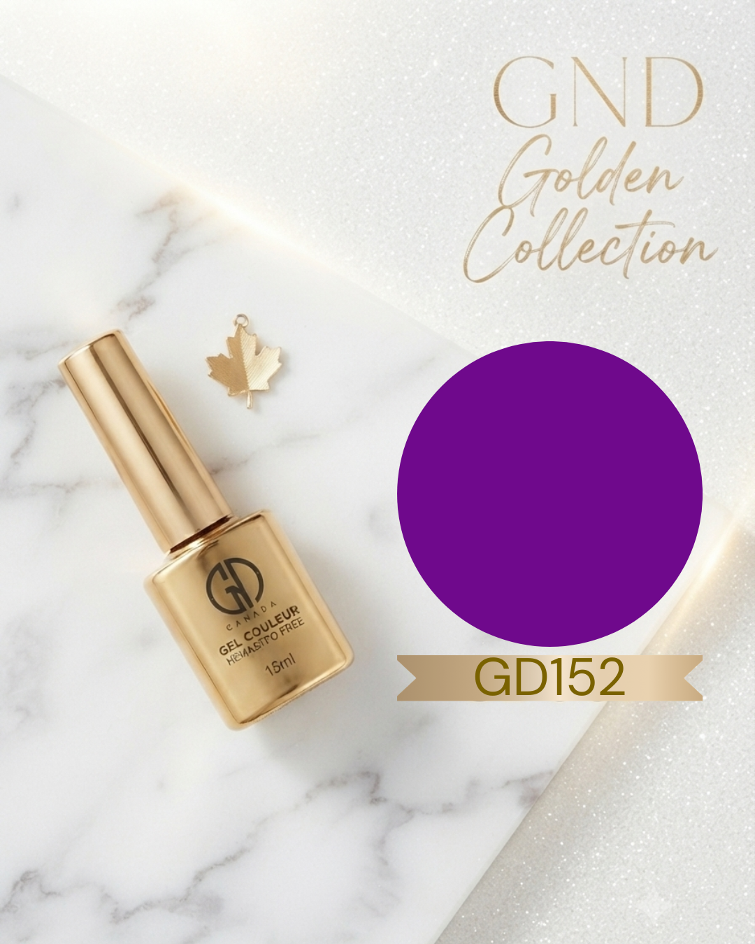 GND GOLDEN GEL COULEUR - GD152 - Secret Nail & Beauty Supply