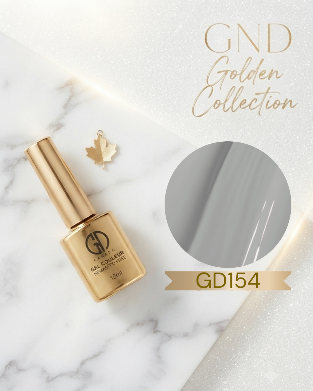 GND GOLDEN GEL COULEUR - GD154 - Secret Nail & Beauty Supply