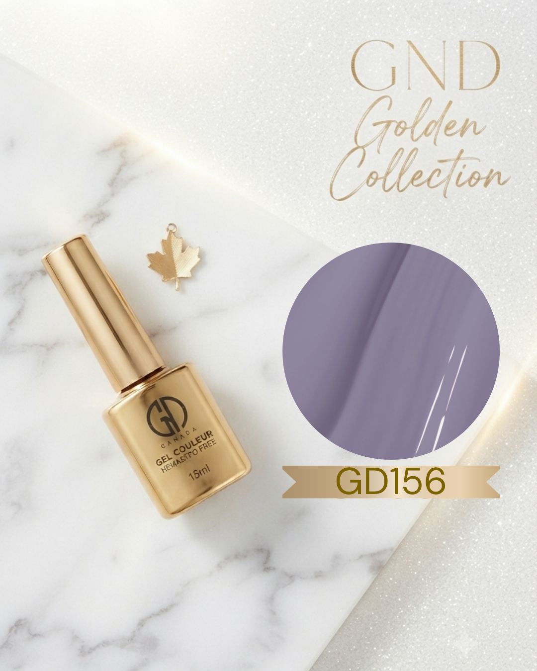 GND GOLDEN GEL COULEUR - GD156 - Secret Nail & Beauty Supply