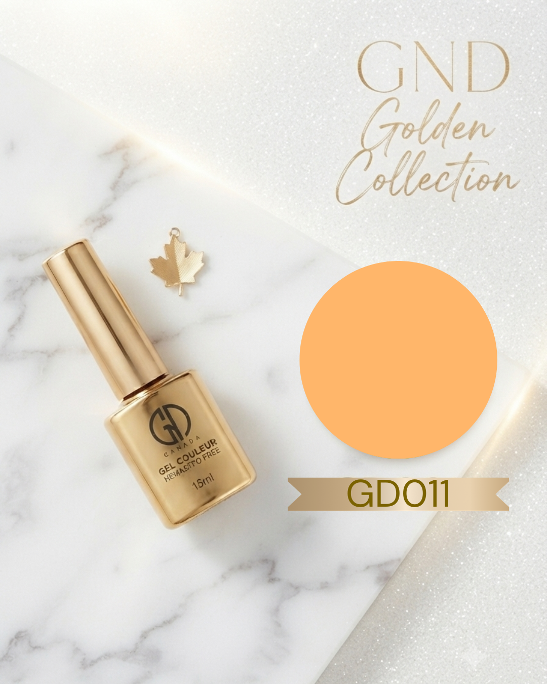 GND GOLDEN GEL COULEUR - GD011