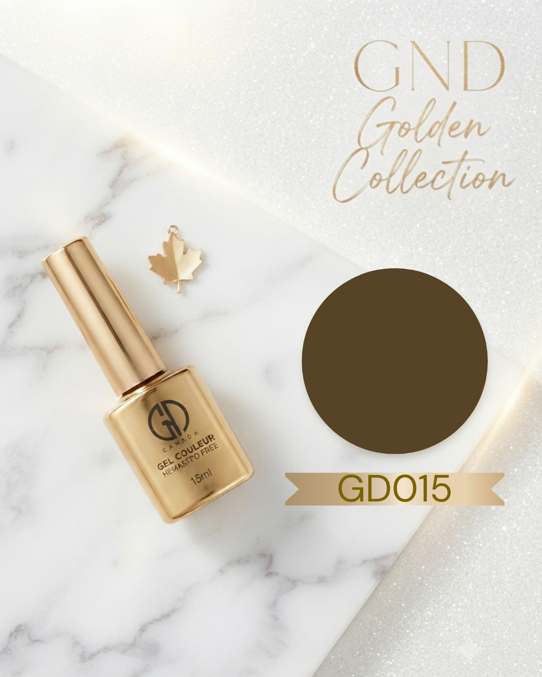GND GOLDEN GEL COULEUR - GD015