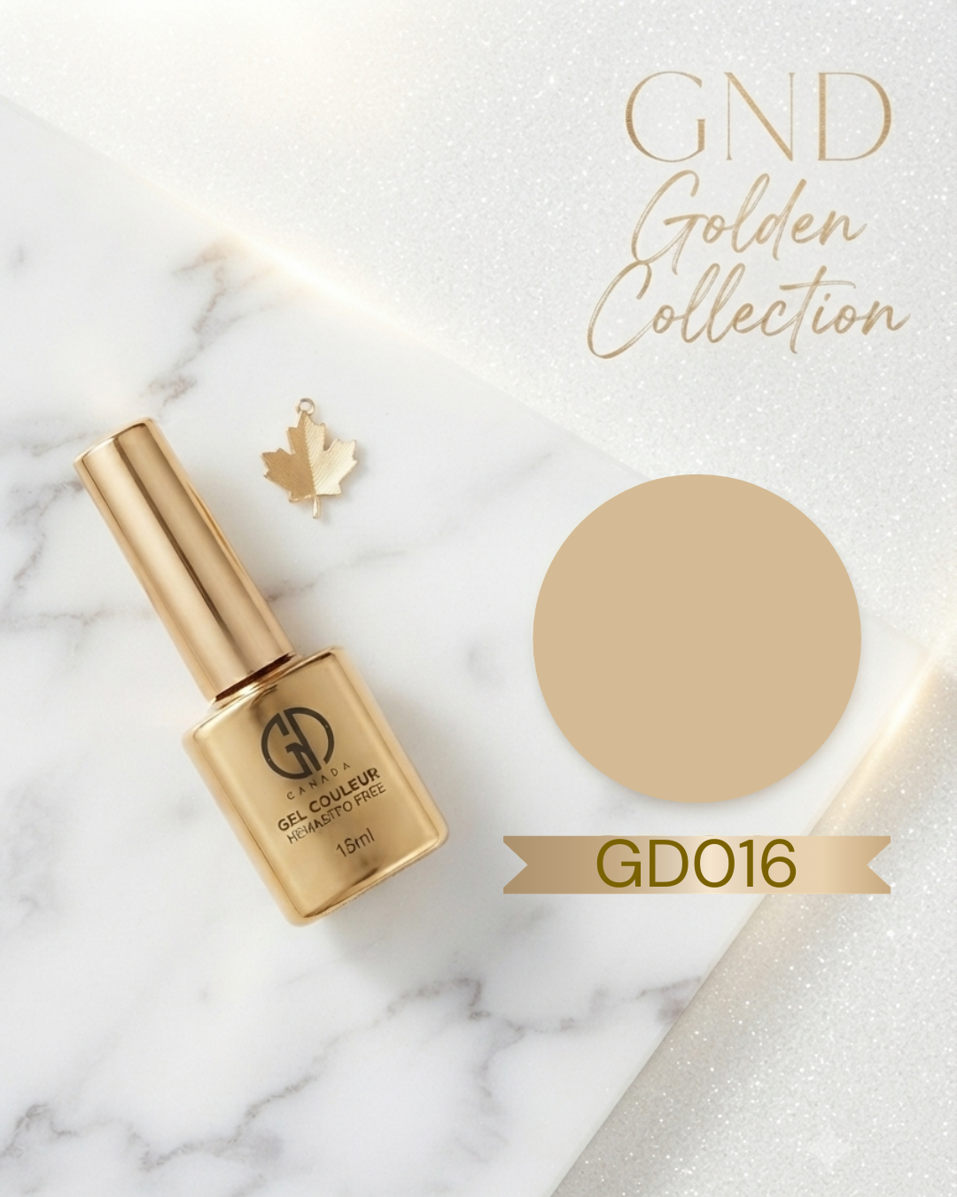 GND GOLDEN GEL COULEUR - GD016
