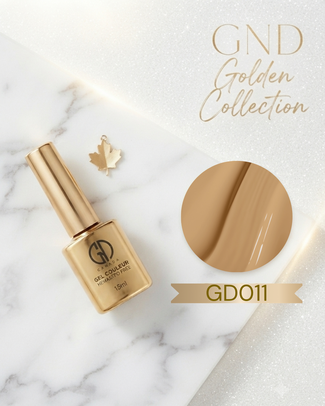 GND GOLDEN GEL COULEUR - GD011