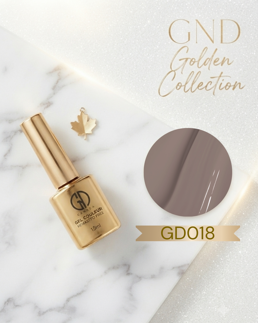 GND GOLDEN GEL COULEUR - GD018