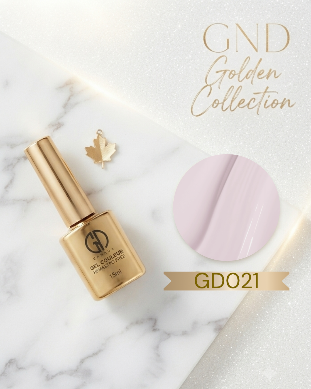 GND GOLDEN GEL COULEUR - GD021