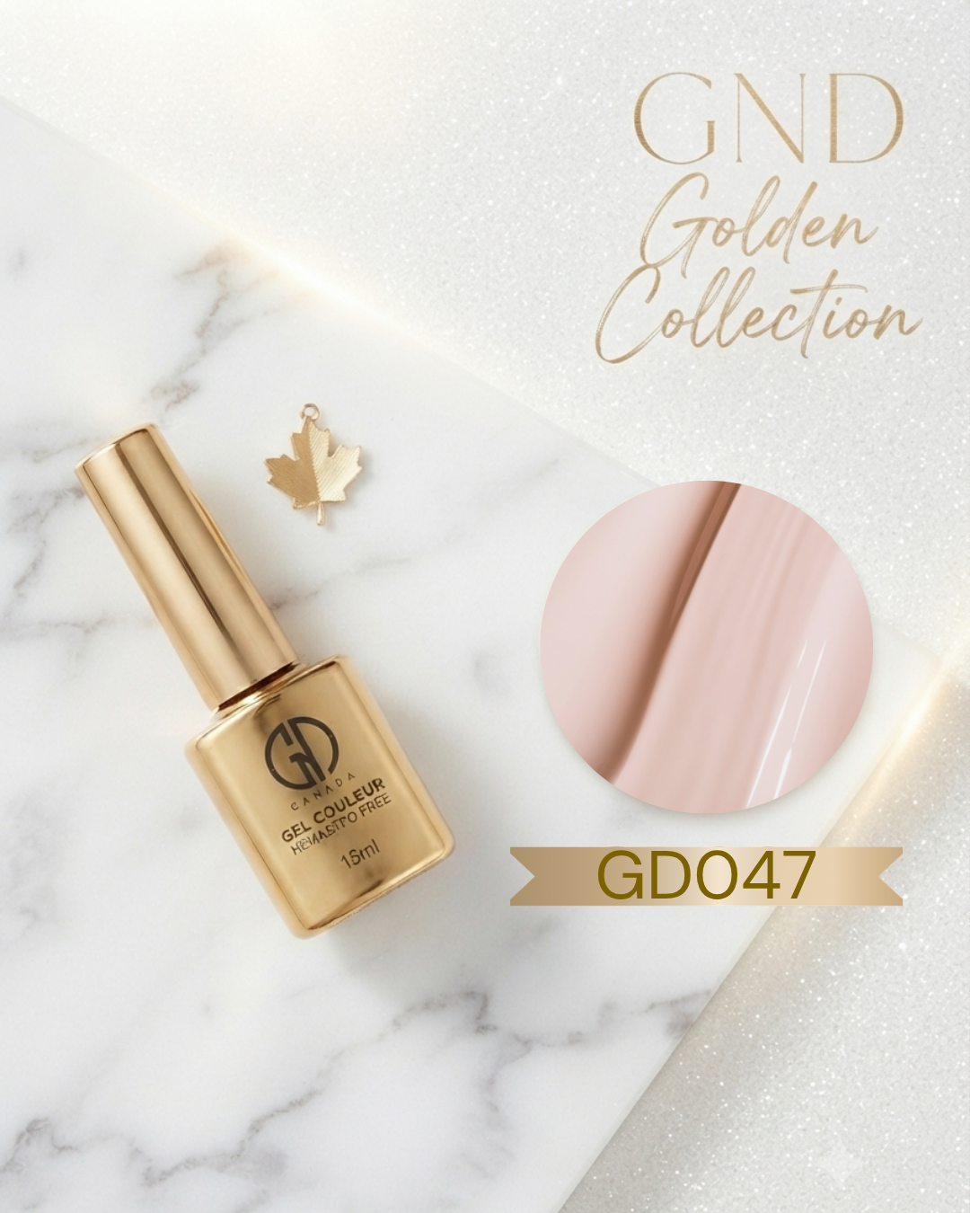 GND GOLDEN GEL COULEUR - GD047