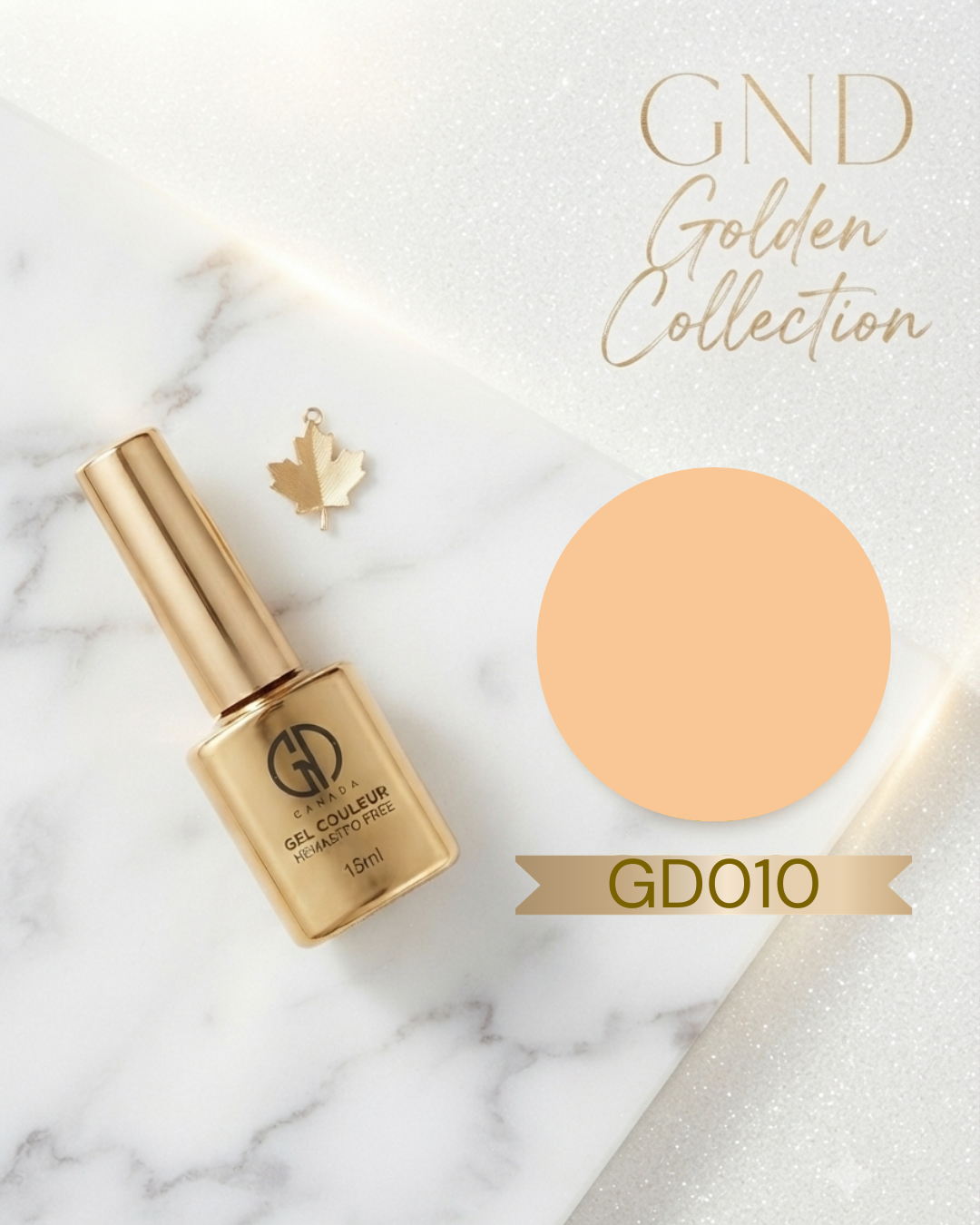 GND GOLDEN GEL COULEUR - GD010