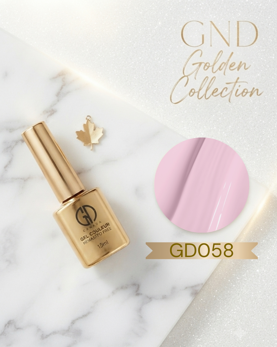 GND GOLDEN GEL COULEUR - GD058