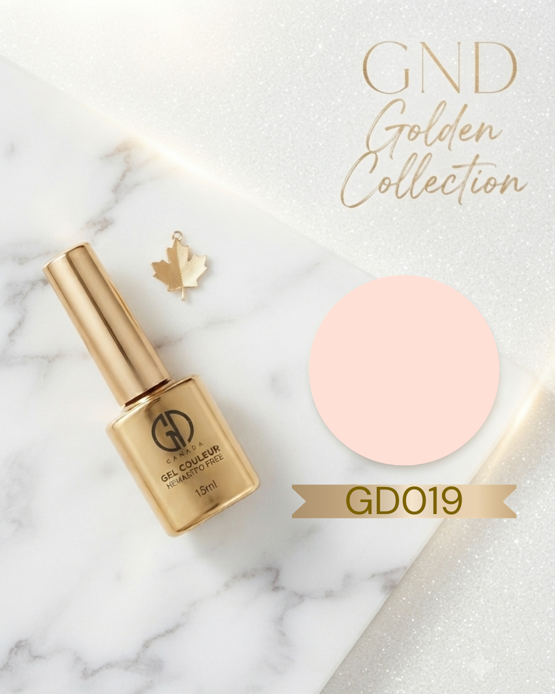 GND GOLDEN GEL COULEUR - GD019