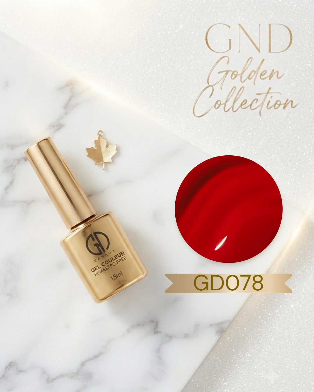 GND GOLDEN GEL COULEUR - GD078 - Secret Nail & Beauty Supply