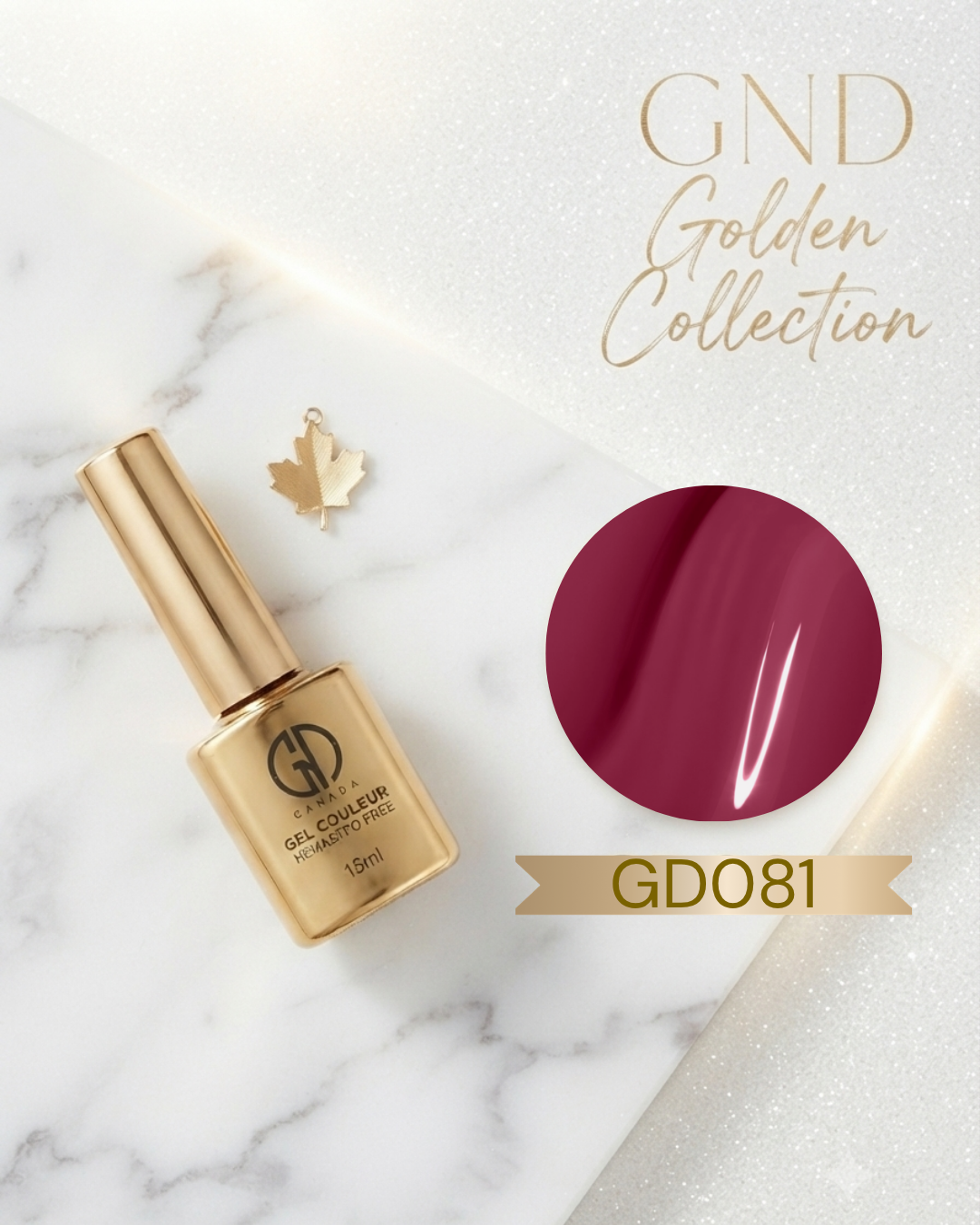 GND GOLDEN GEL COULEUR - GD081 - Secret Nail & Beauty Supply