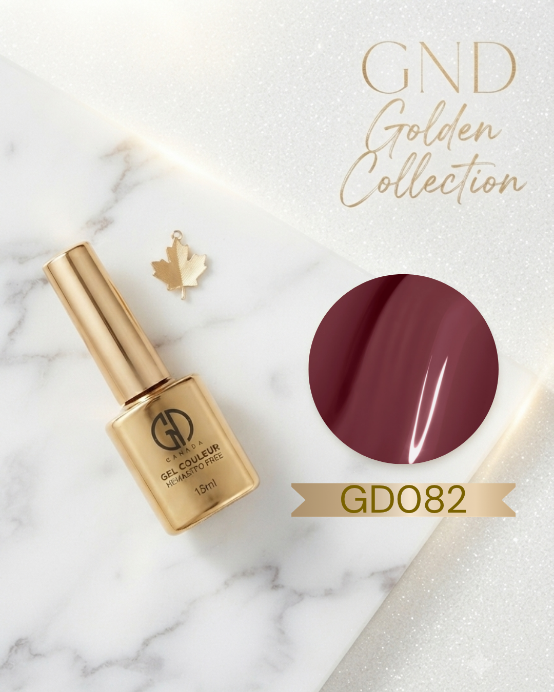 GND GOLDEN GEL COULEUR - GD082 - Secret Nail & Beauty Supply