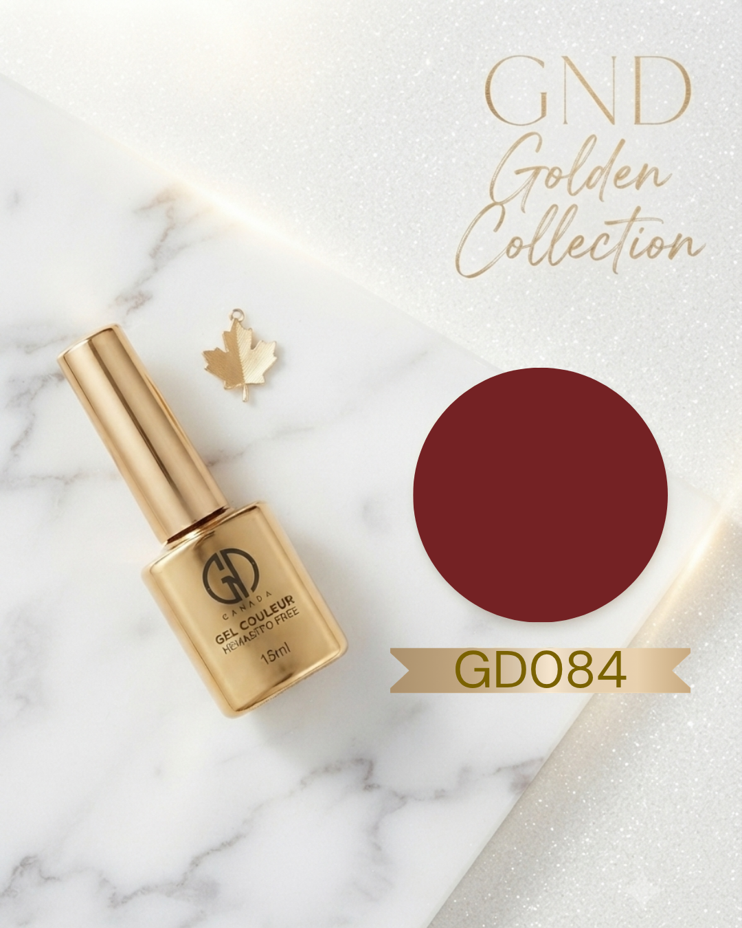 GND GOLDEN GEL COULEUR - GD084 - Secret Nail & Beauty Supply