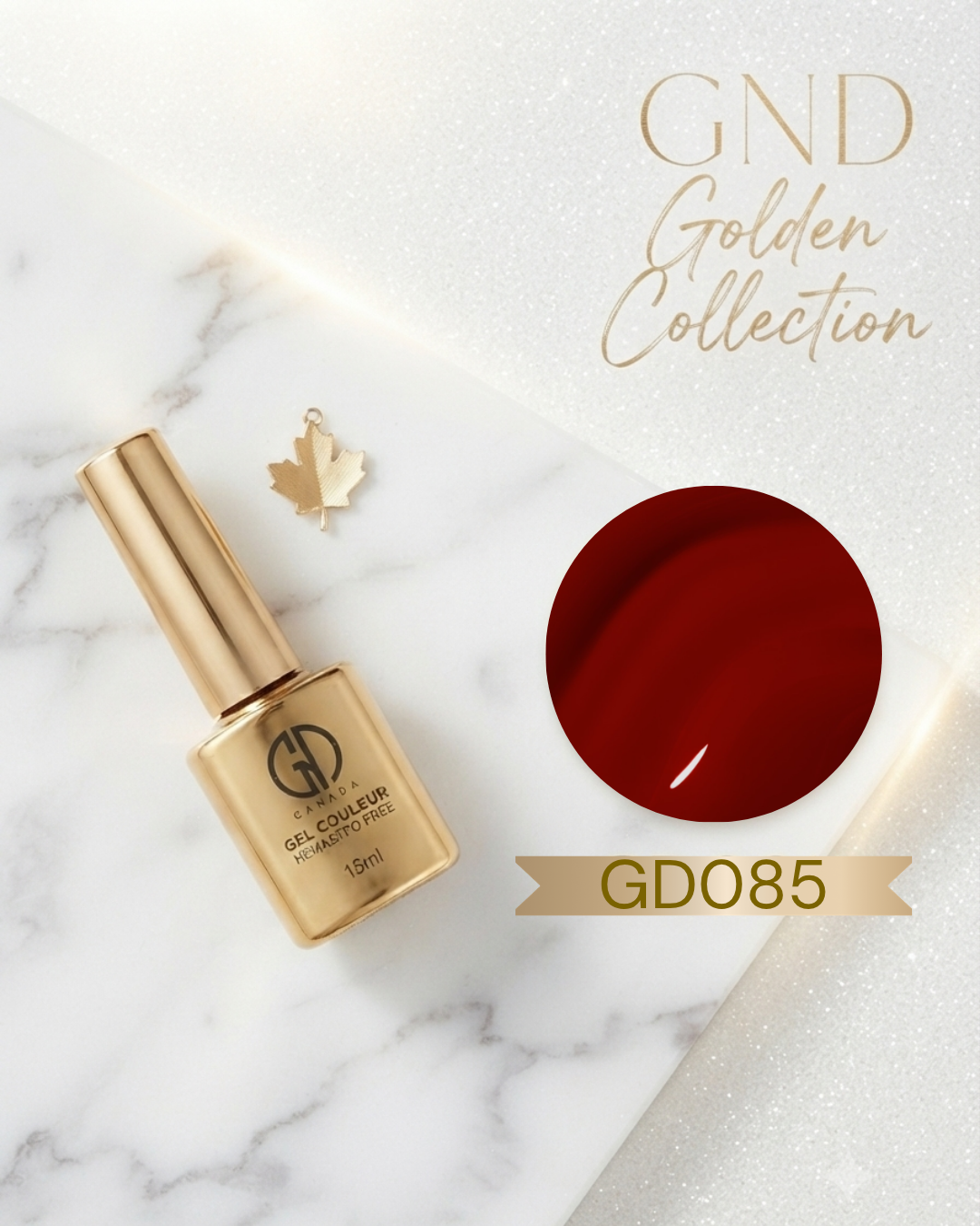 GND GOLDEN GEL COULEUR - GD085 - Secret Nail & Beauty Supply