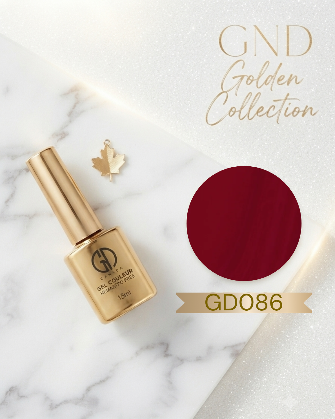 GND GOLDEN GEL COULEUR - GD086 - Secret Nail & Beauty Supply