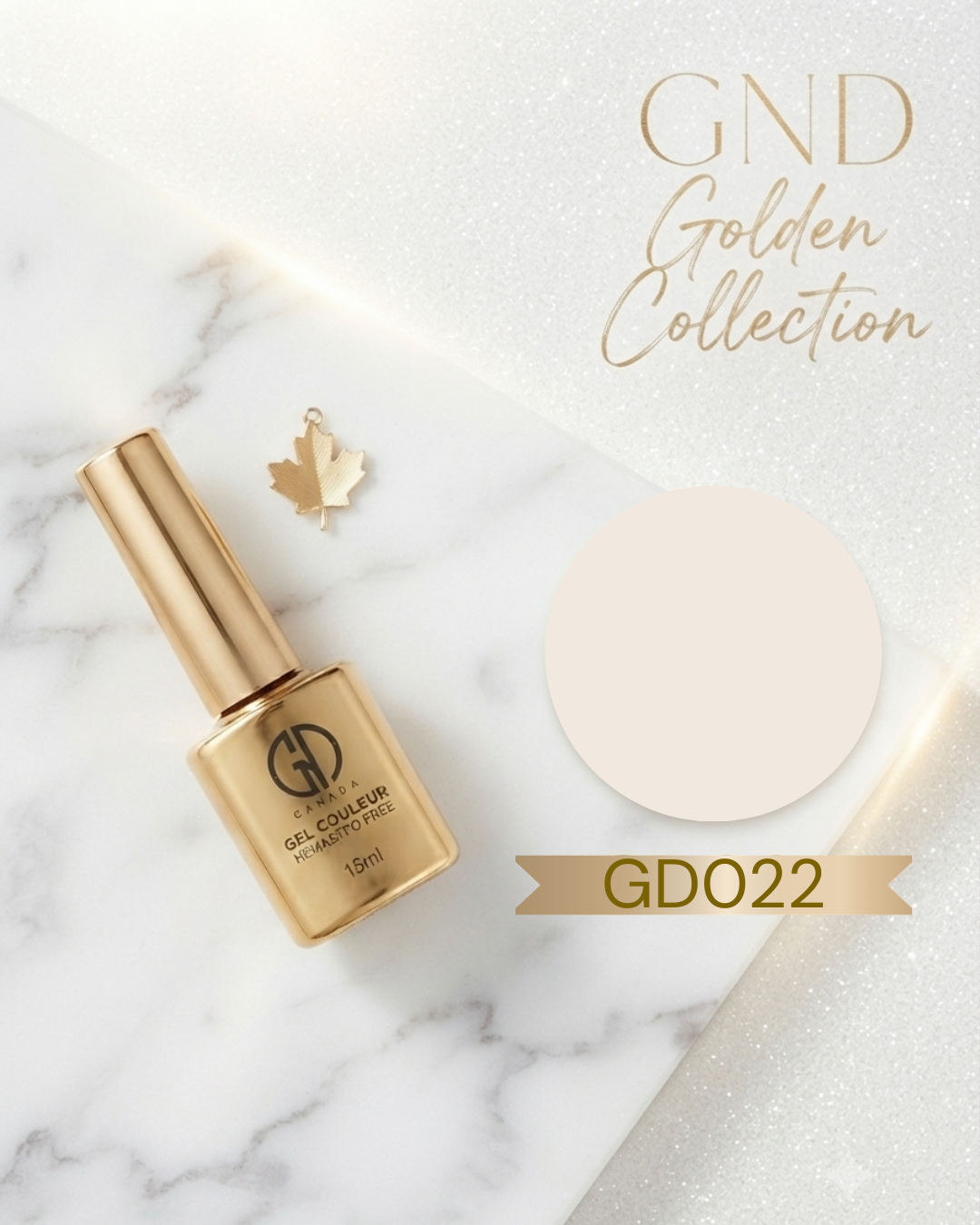 GND GOLDEN GEL COULEUR - GD022
