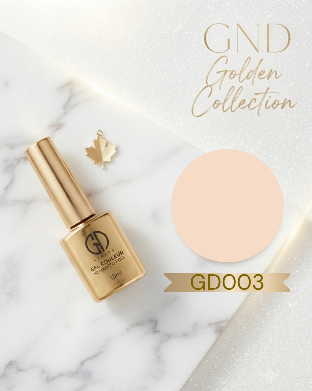 GND GOLDEN GEL COULEUR - GD003