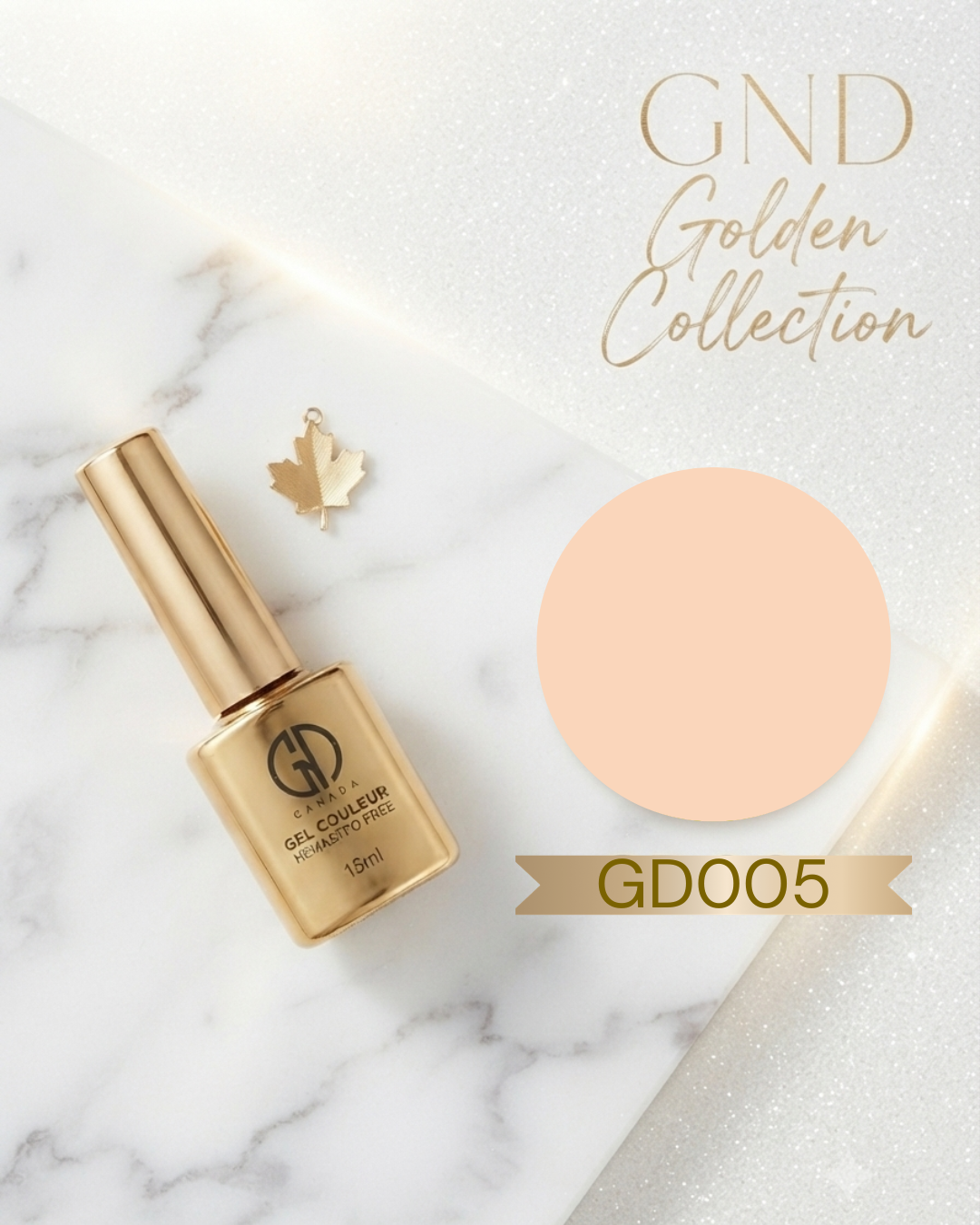 GND GOLDEN GEL COULEUR - GD005