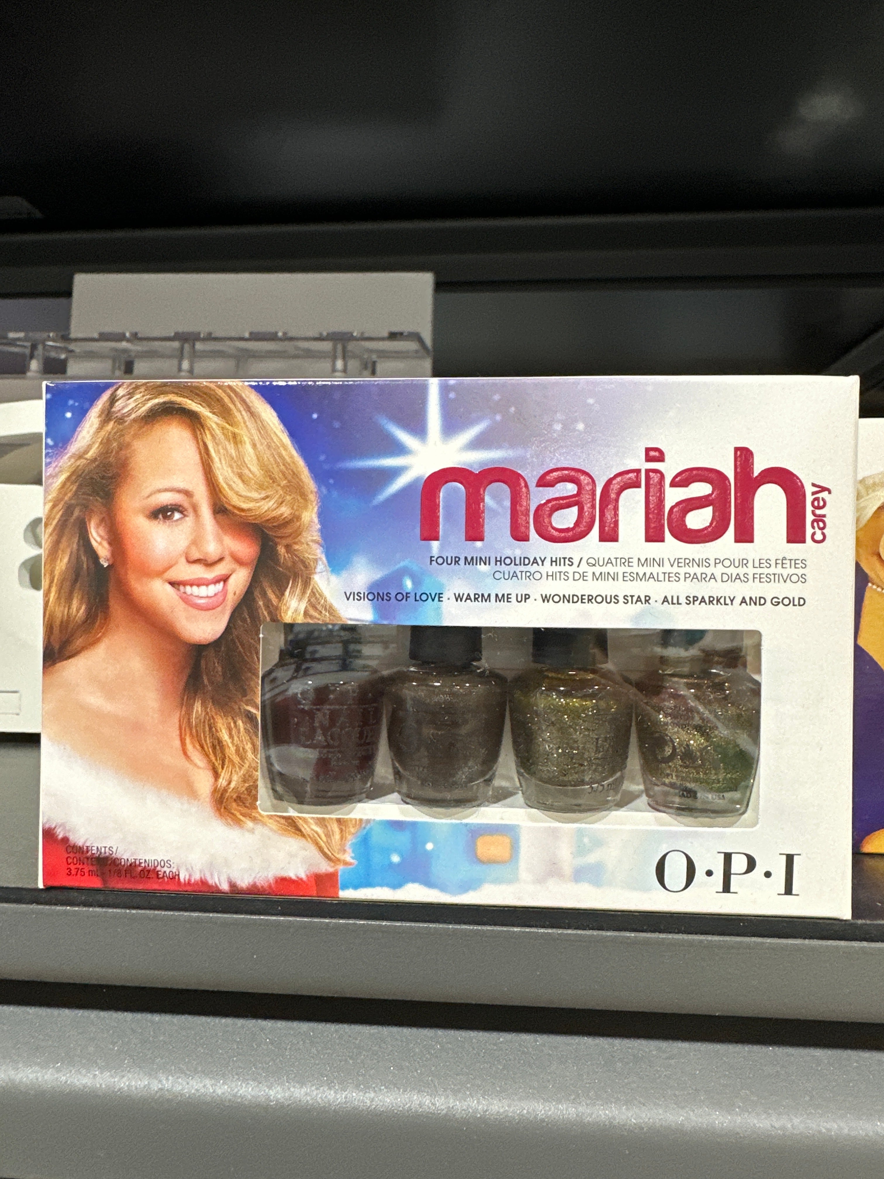 OPI HL E29 MARIAH CAREY HOLIDAY MINI 4 /PKG