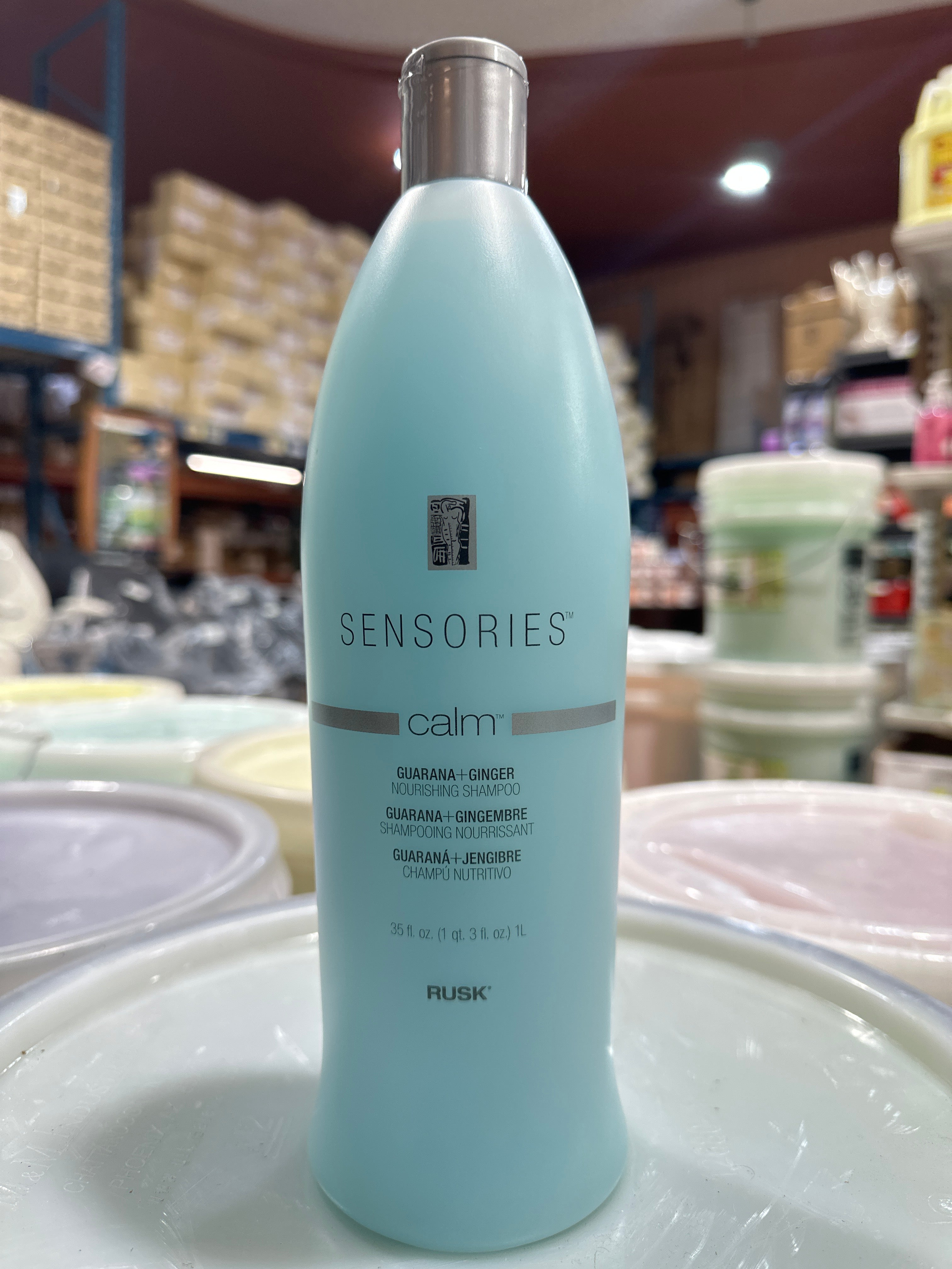 IRSCSA35 RUSK SENSORIES CALM SHAMPOO 35 OZ