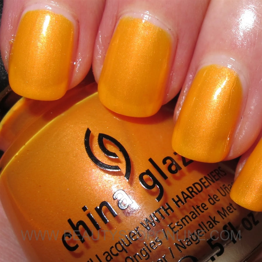 China Glaze Polish - ORANGE YOU HOT? 80445 - Secret Nail & Beauty Supply